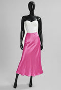 ELO3 Fuchsia Satin Skirt