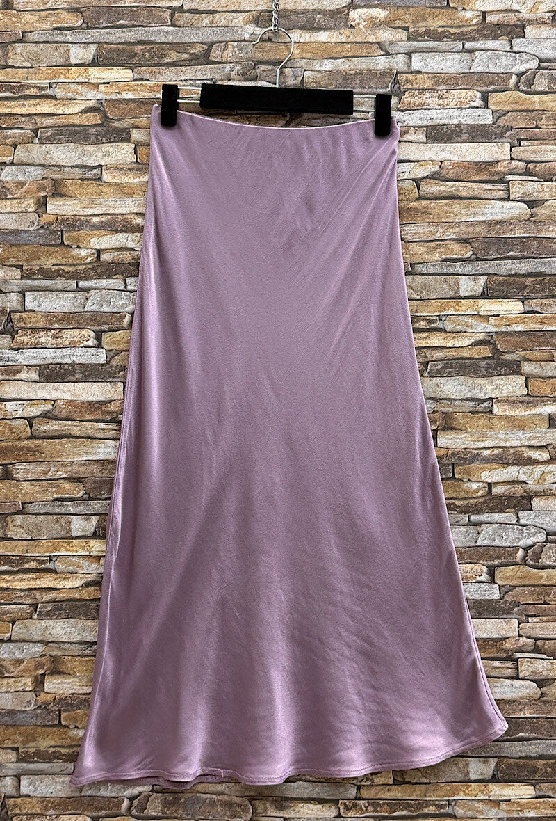 ELO16 Lavender Satin Skirt