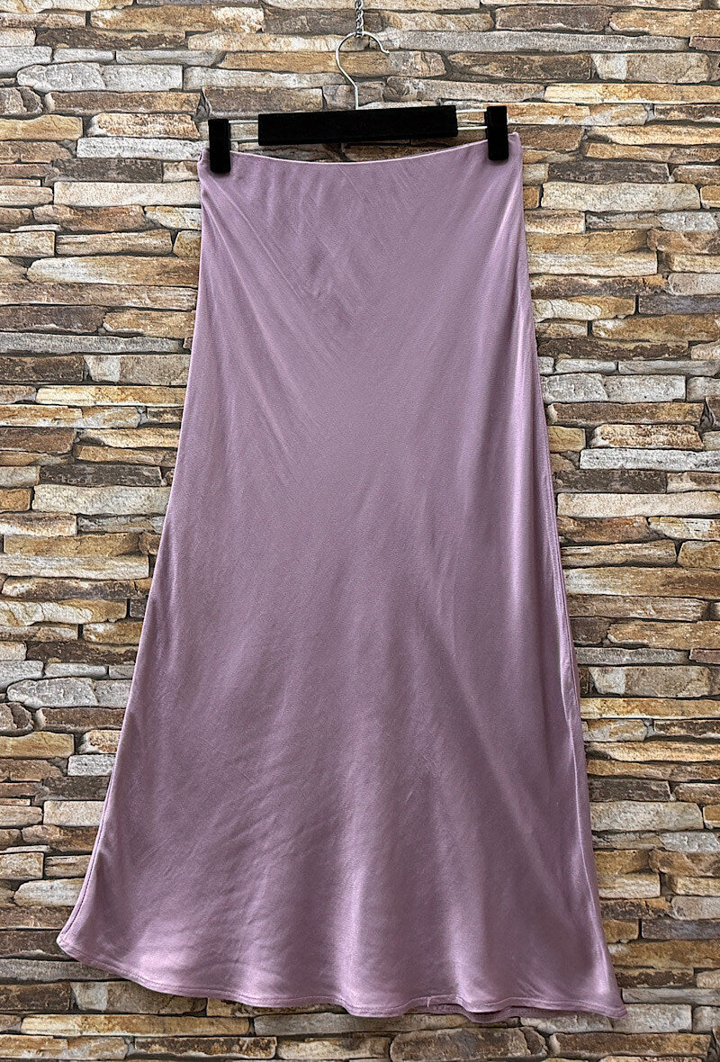 ELO16 Lavender Satin Skirt