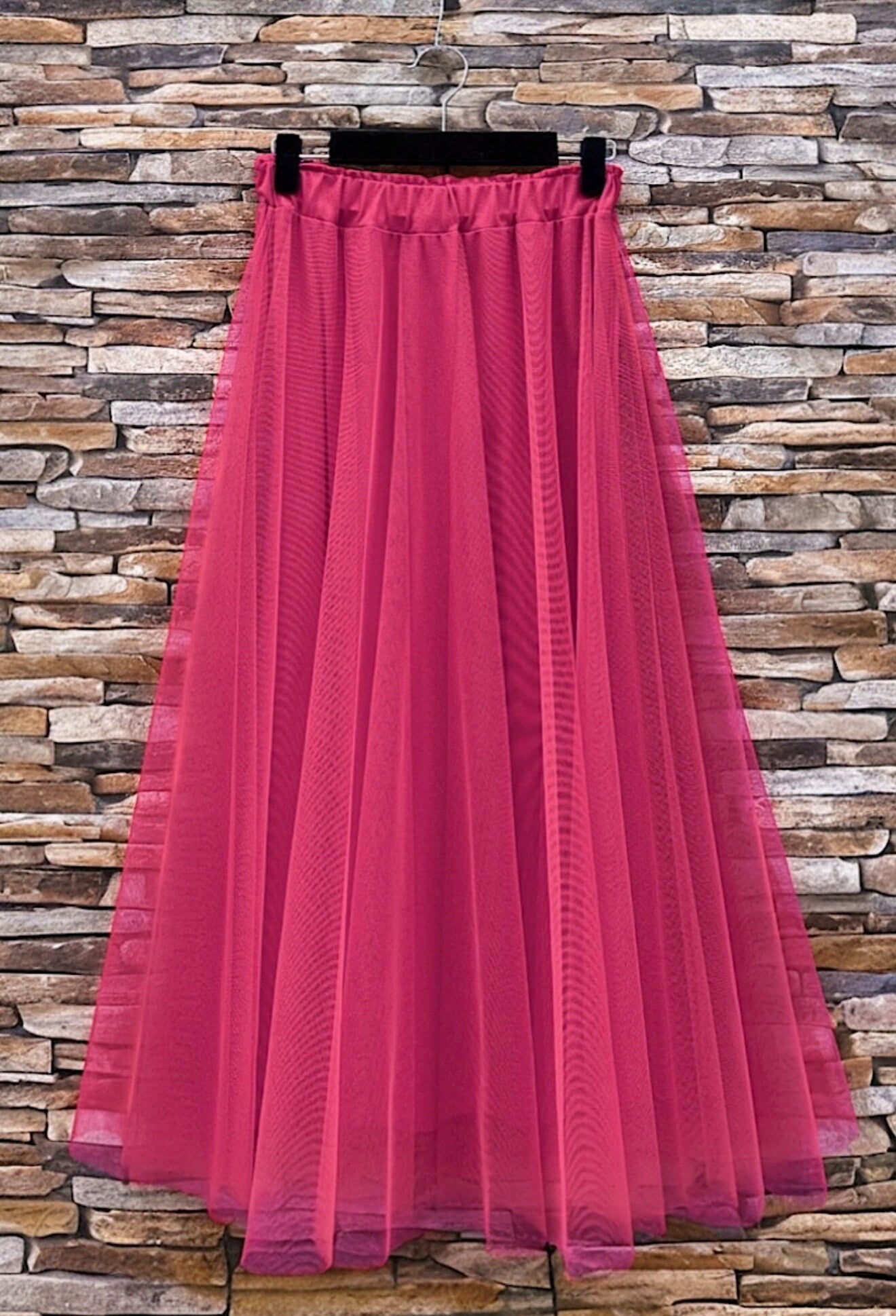 ELT9 Fuchsia Tulle Skirt