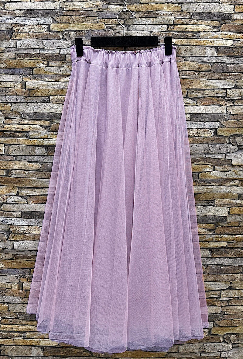 ELT10 Lilac Tulle Skirt
