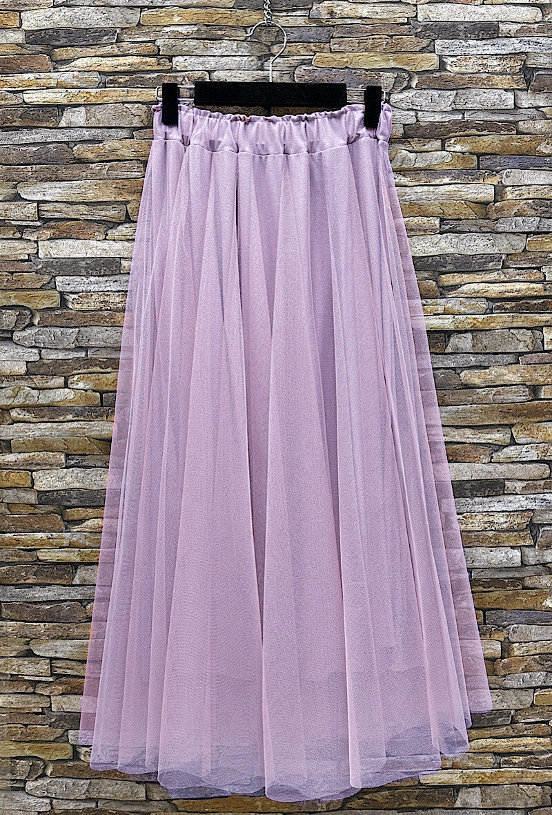 ELT10 Lilac Tulle Skirt