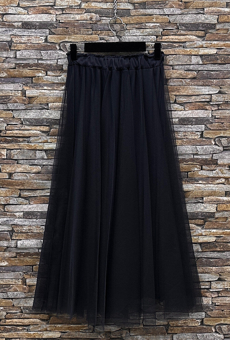 ELT4 Navy Tulle Skirt