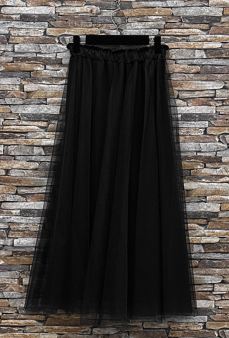 ELT2 Black Tulle Skirt