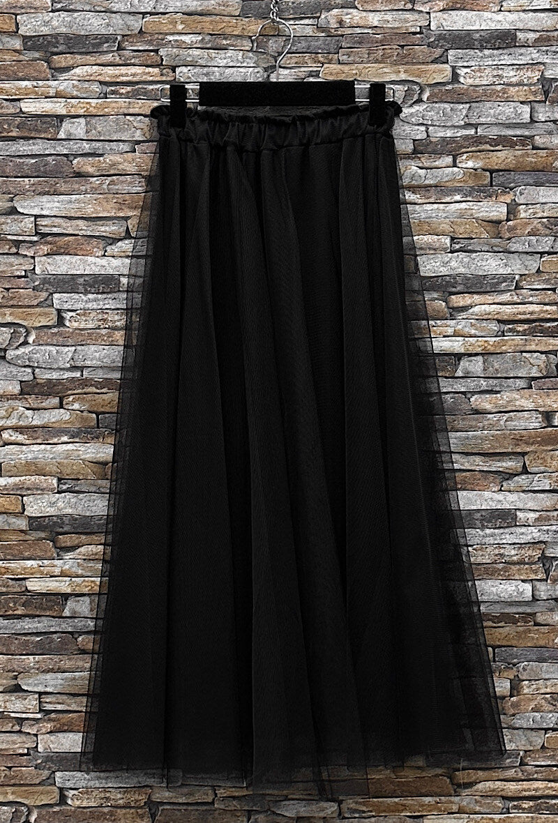 ELT2 Black Tulle Skirt