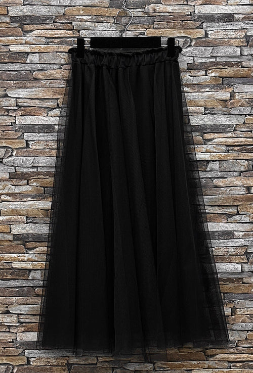 ELT2 Black Tulle Skirt
