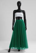 ELT11 Dark Green Tulle Skirt