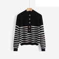 LUBB2 Black Breton Sweater