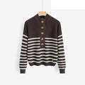 LUBB9 Coffee Breton Sweater