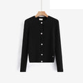 LUCB2 Black Cable Cardigan