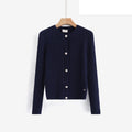 LUCB9 Navy Cable Cardigan