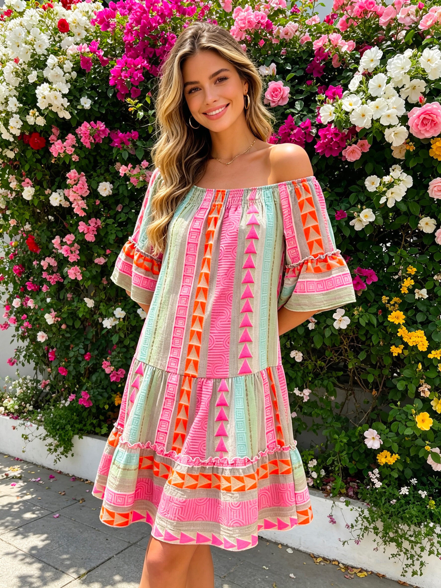 VLMIDBS Modern Italian Dress Blush