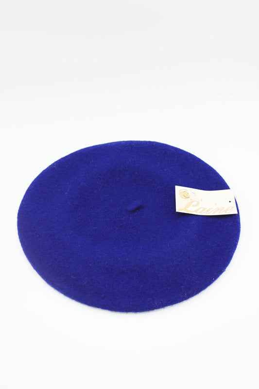 HO5020 Classic Wool Beret - Blue 1