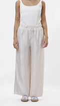 ESTSPIV Satin Pants Ivory