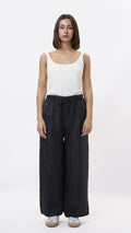 ESTSPBK Satin Pants Black