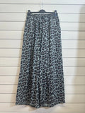 ESTLCSKH Gauze Cotton Leopard Print Set Khaki