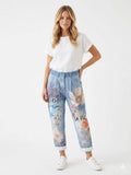 ZOPTAJ Printed Trousers Jeans