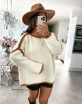 ESTMOH3 White Mohair Sweater