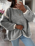 ESTMOH2 Gray Mohair Sweater