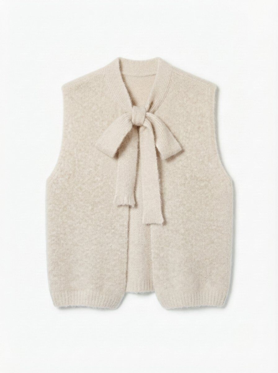 pull-sans-manches-en-alpaga-avec-fente-et-cordon-au-dos beige 6a72311d4af0a