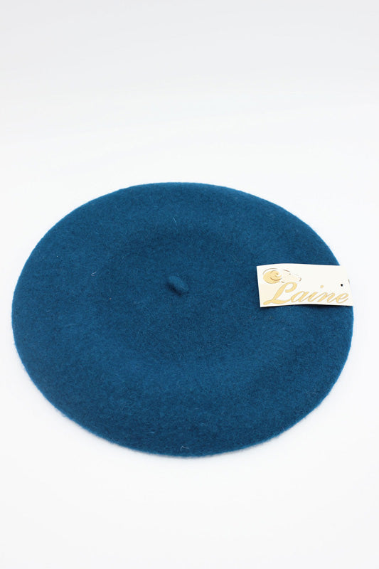 HO5020 Classic Wool Beret - Blue 4