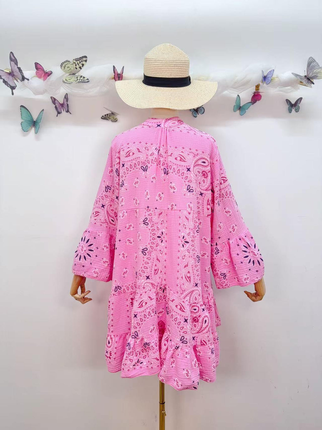 Loowie Short Dress in Pink