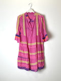 TDBPM Boho Print Mini Dress — Fuchsia