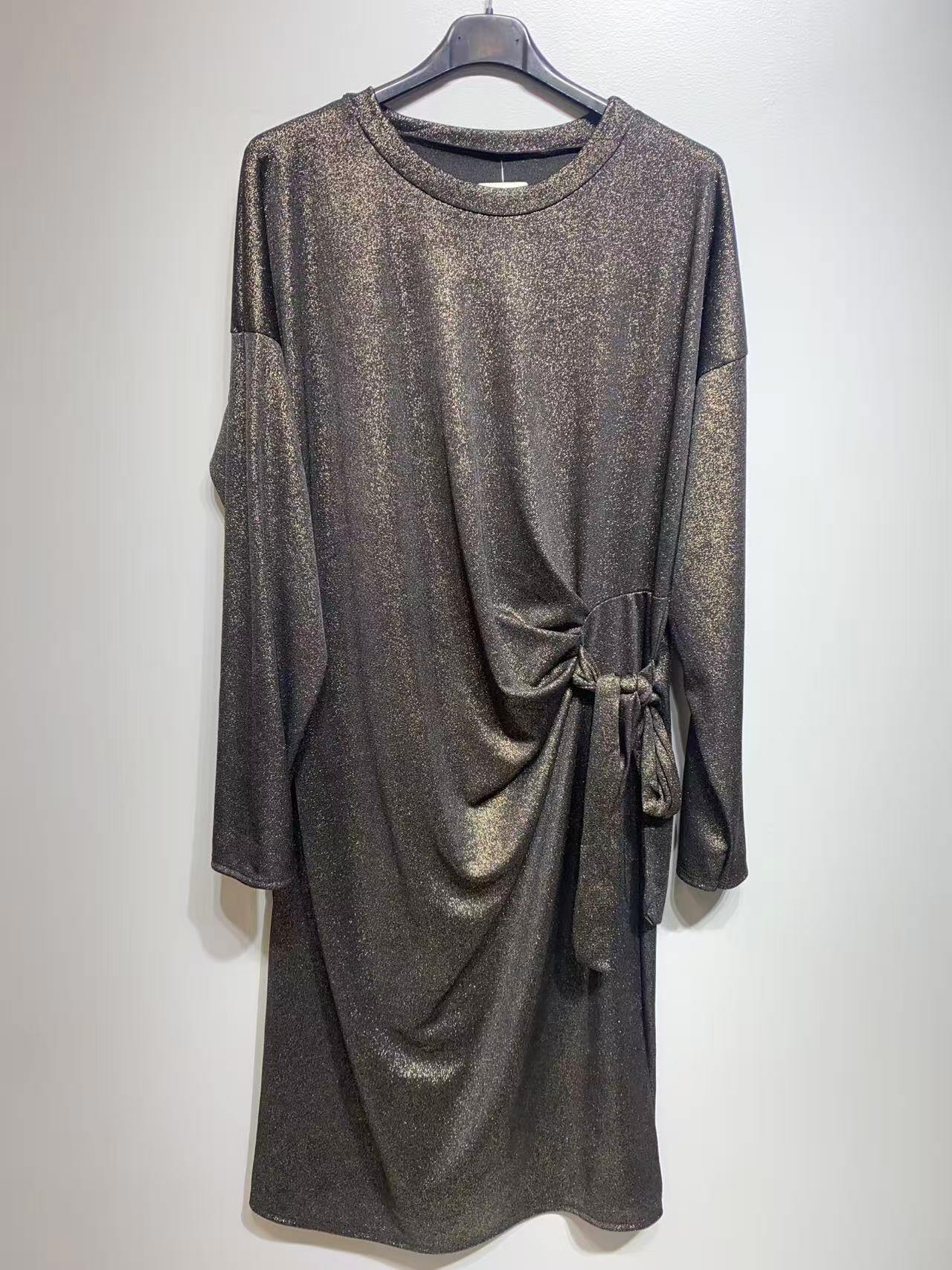 CO5 Dark Brown Flowy Dress