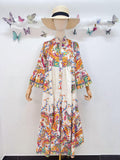 Loowie Embroidered Print in Multicolor