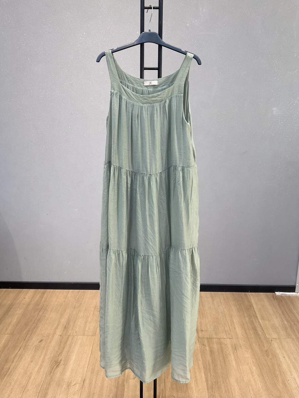 VLLTLKH Tencel Long Dress Khaki