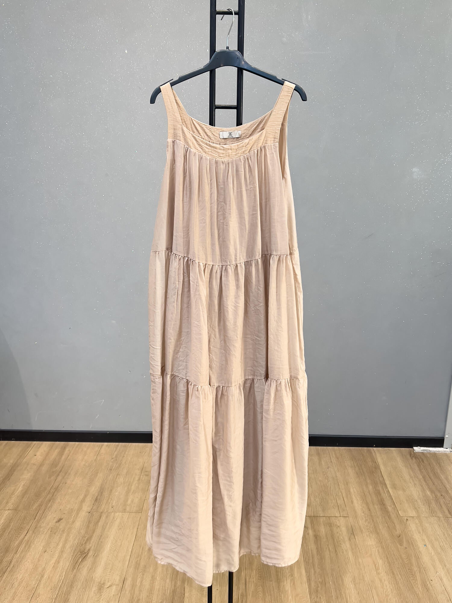VLLTLVA Tencel Long Dress Vanilla