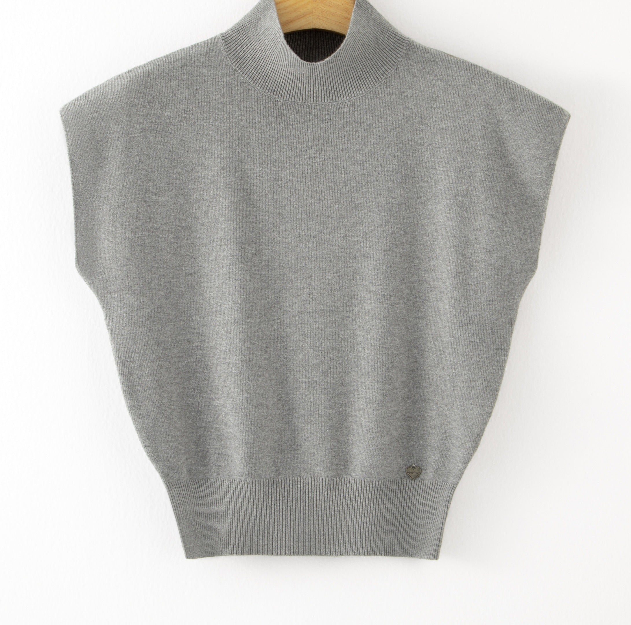 LUTNS3 Grey Turtleneck Sweater