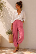 SWDP Linen Balloon Pants Dusty Pink
