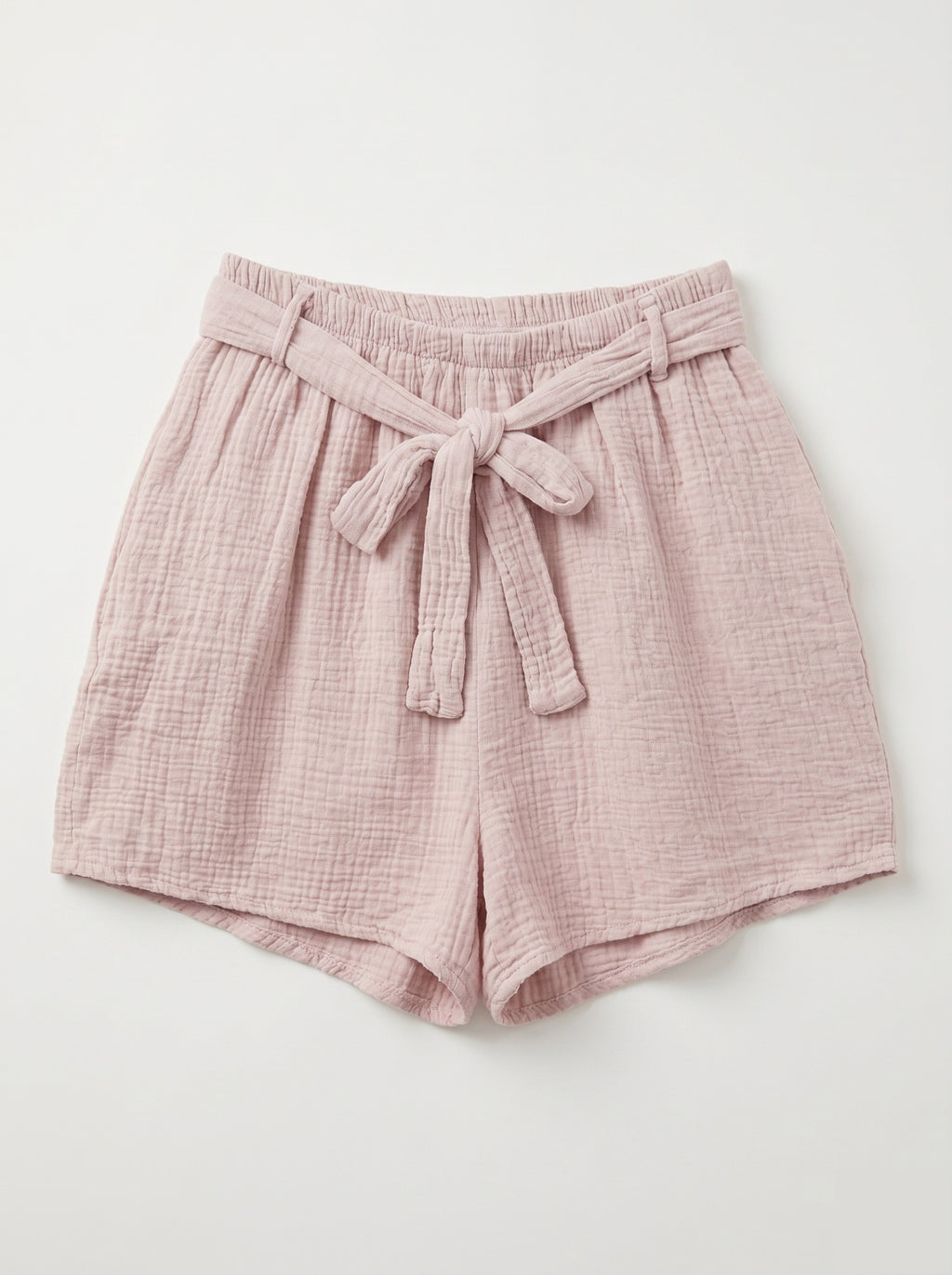 Cotton Gauze Shorts Nude