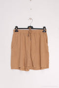 Linen/Cotton Shorts Camel