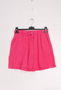 Linen/Cotton Shorts Fuchsia