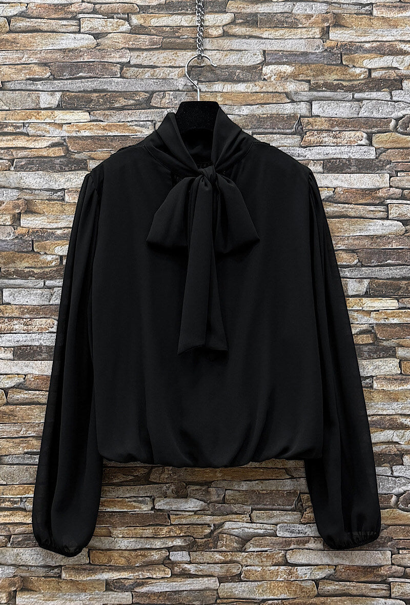 ES6 Black Lace Blouse
