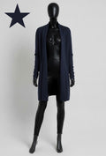 ES10 Navy Longline Cardigan