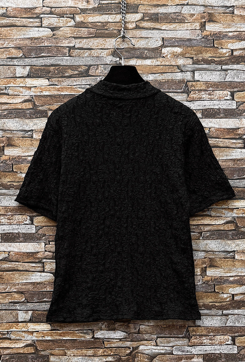 ES28 Black Lace Top