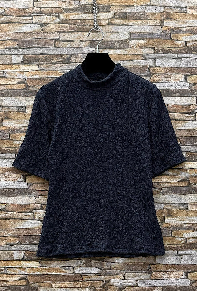 ES31 Navy Lace Top