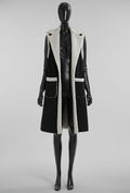 ES16 Black Sleeveless Coat