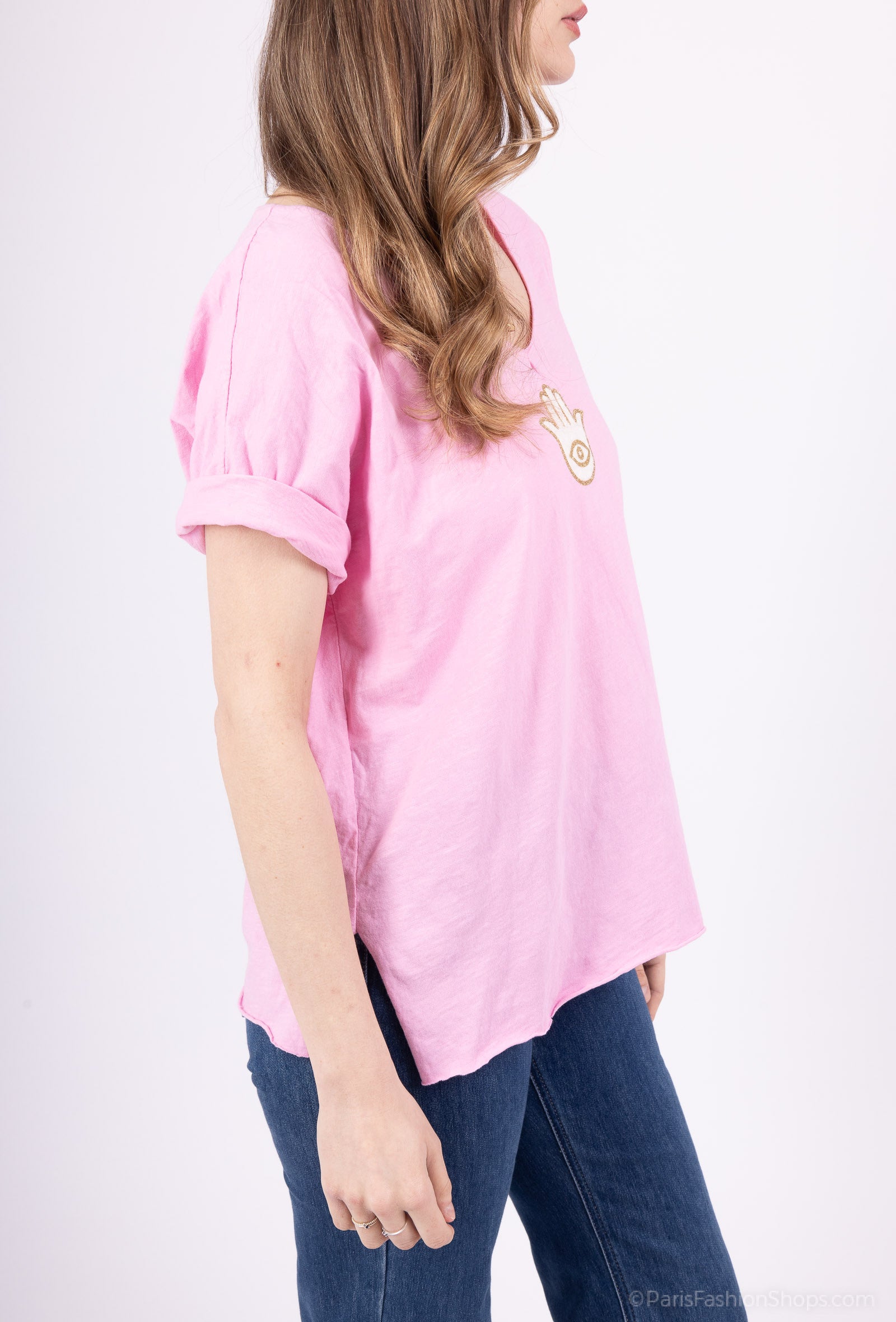 MYFSRS Fatima Sweat T-shirt Rose Shadow