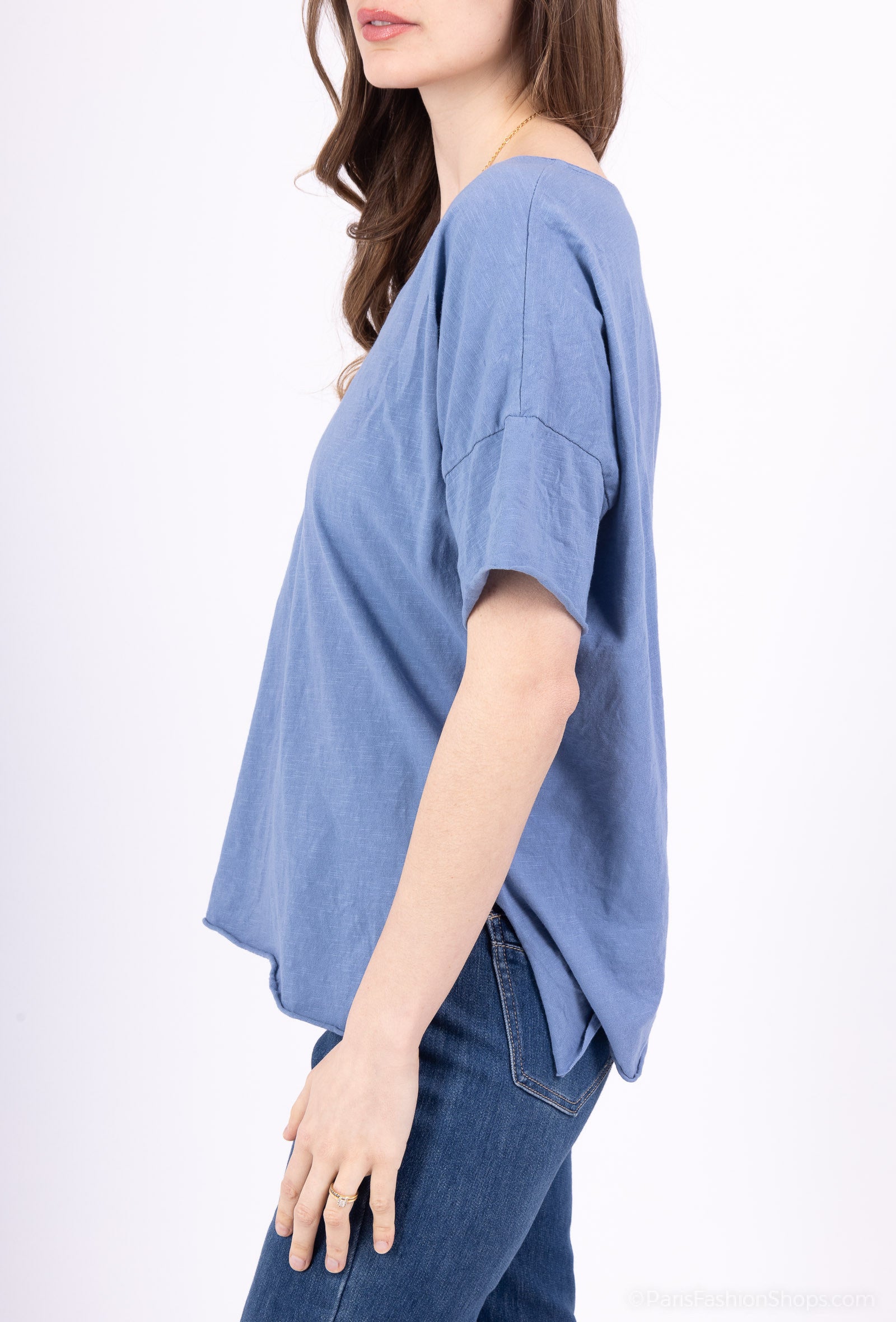 MYFSDN Fatima Sweat T-shirt Denim