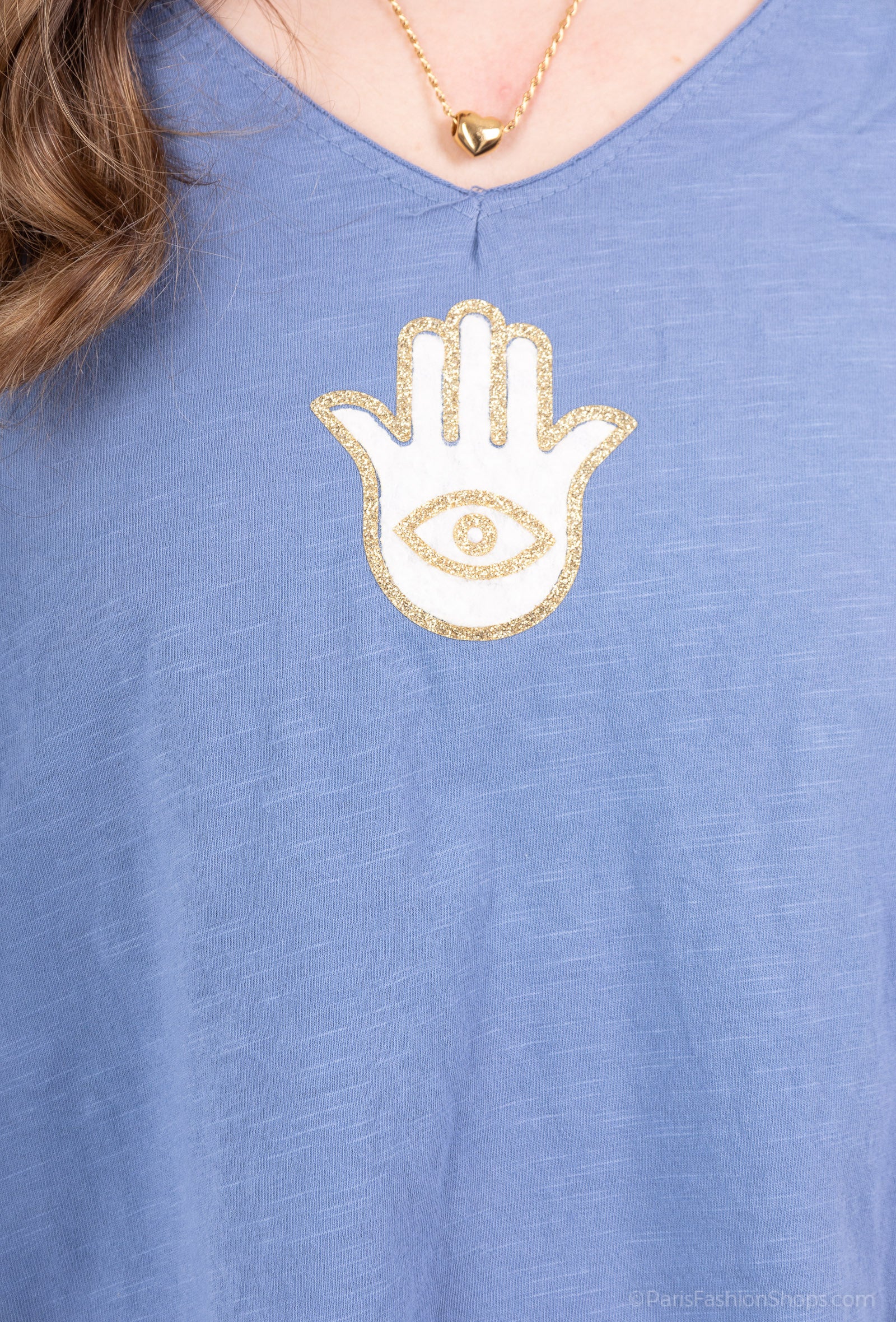 MYFSDN Fatima Sweat T-shirt Denim