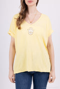 MYFSLY Fatima Sweat T-shirt Light Yellow