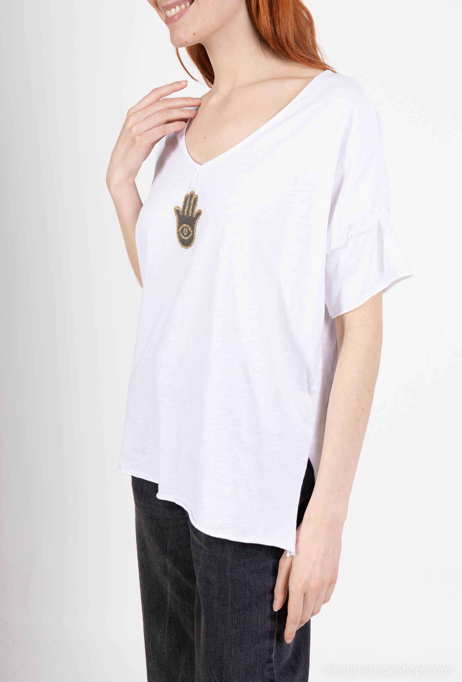 MYFSKK Fatima Sweat T-shirt Kaki