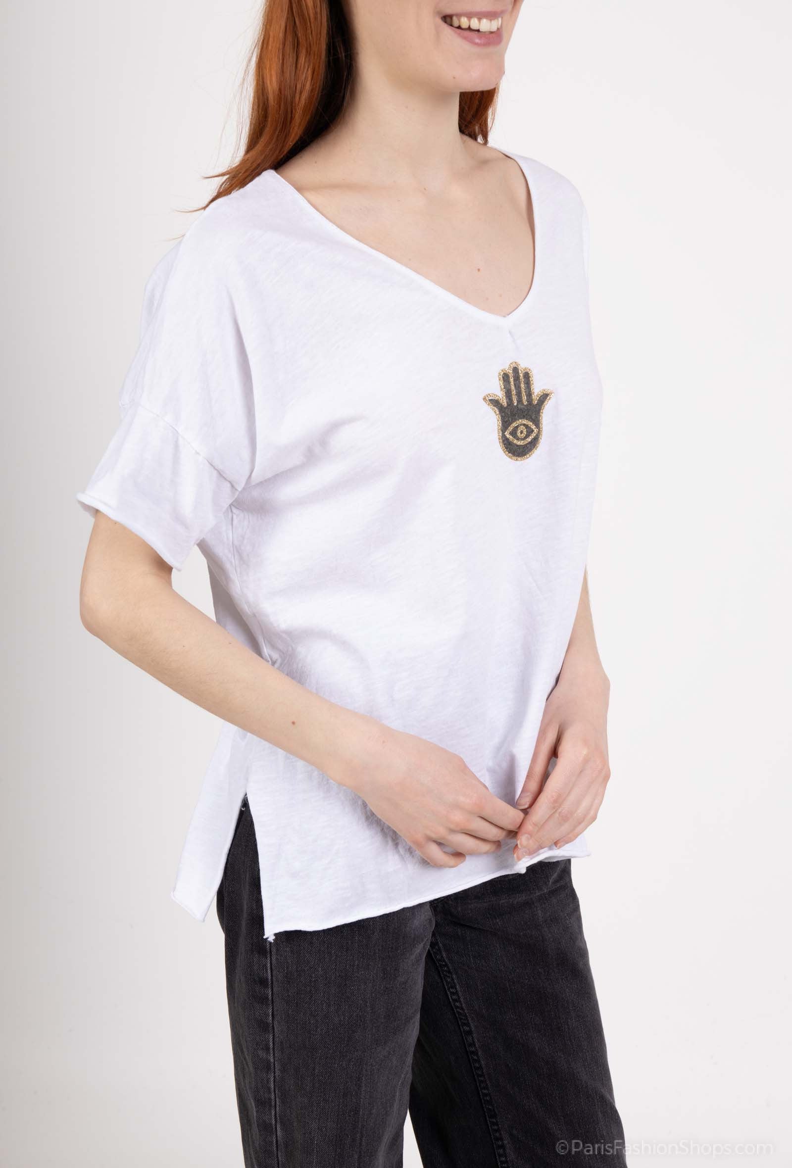 MYFSKK Fatima Sweat T-shirt Kaki