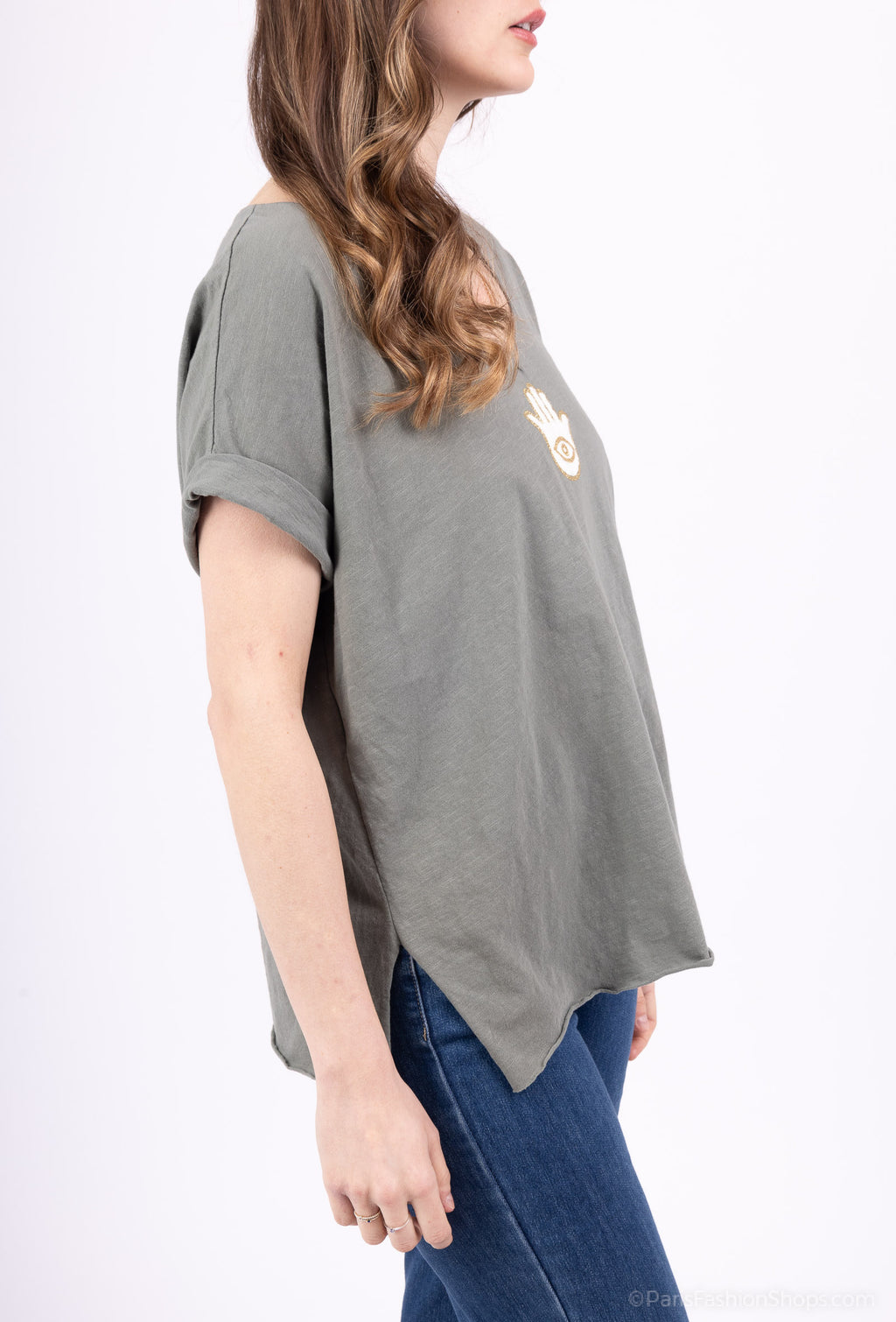 MYFSOL Fatima Sweat T-shirt Olive