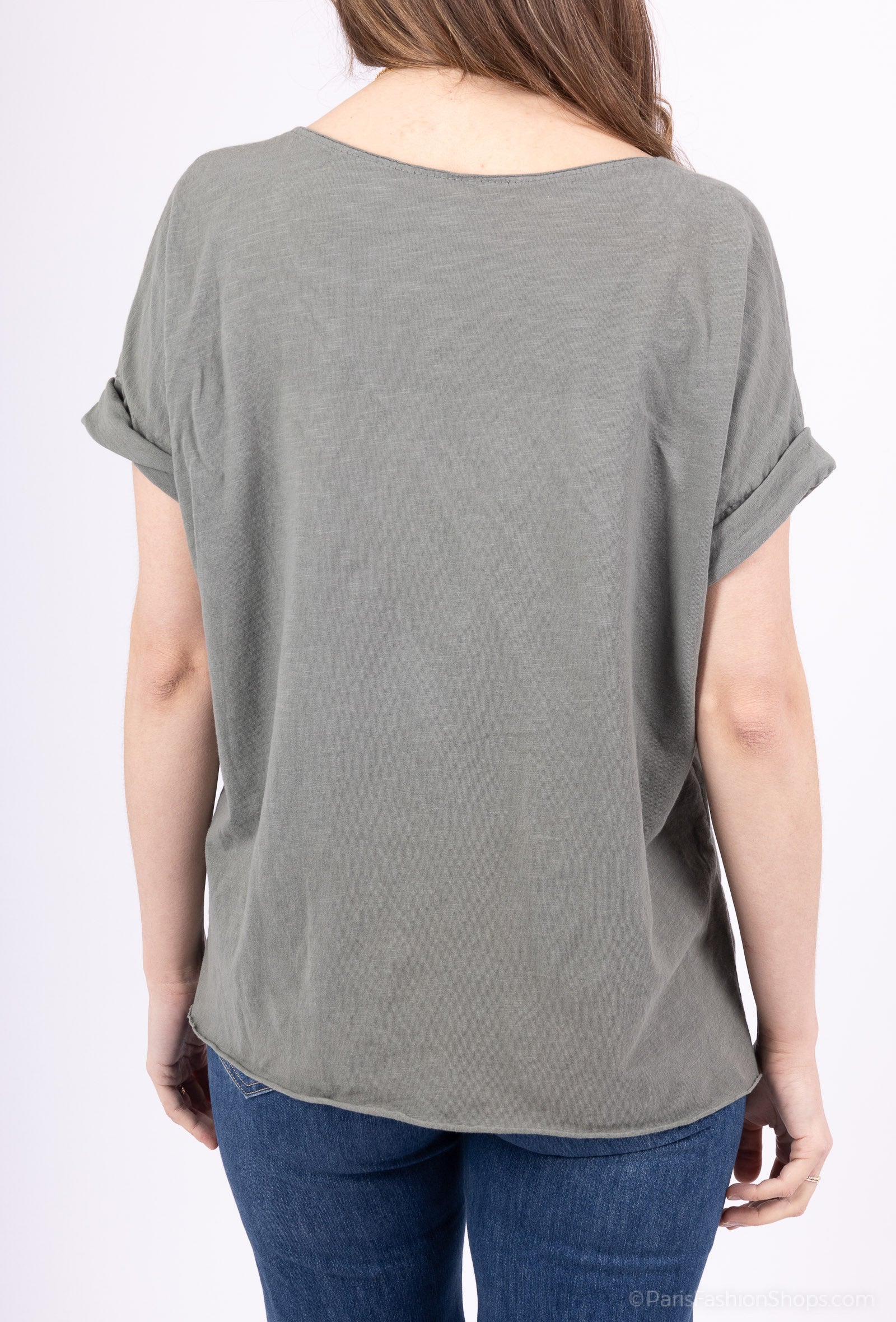 MYFSOL Fatima Sweat T-shirt Olive