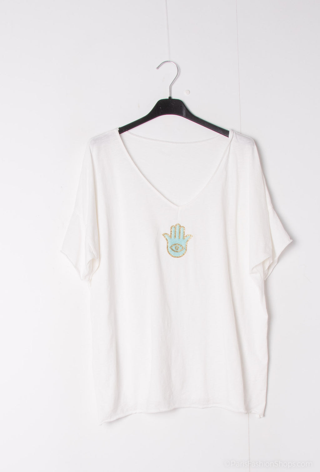 MYFSAM Fatima Sweat T-shirt Aqua Marine